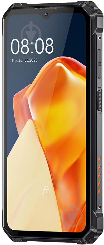 Смартфон Oukitel G1 6/256GB black/orange (G1_Orange) - фото 3