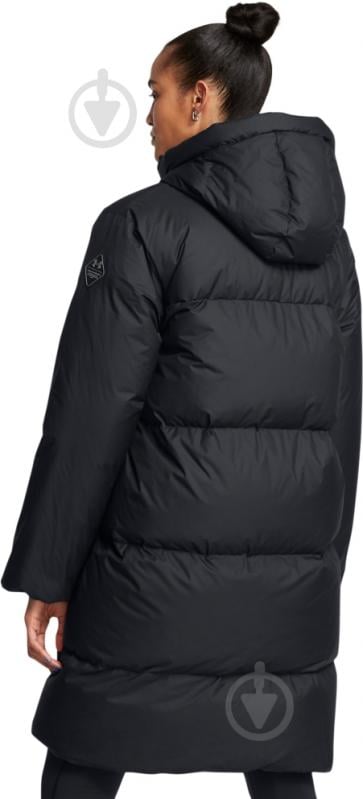 Куртка-парка жіноча зимова Under Armour LIMITLESS DOWN PUFFER PARKA 1384649-001 р.M чорна - фото 2