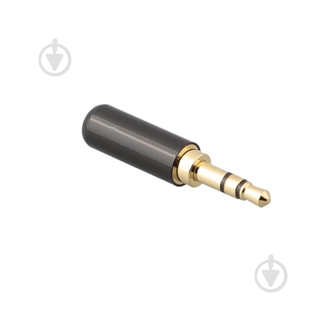 Штекер Profix 3,5 мм черный 1-1015BK-У - фото 1