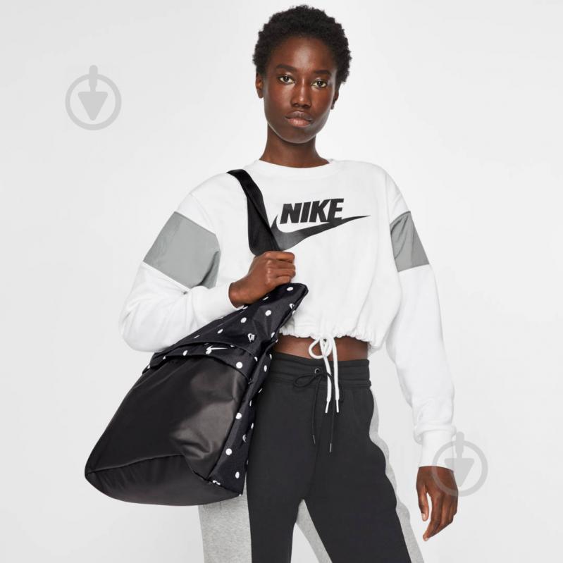 Спортивная сумка Nike W NK RADIATE TOTE BA6187-010 черный с белым - фото 4