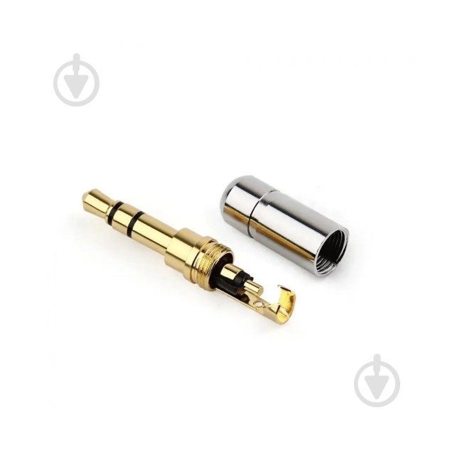 Штекер Profix 3,5 мм серебряный 1-1001M-У - фото 1
