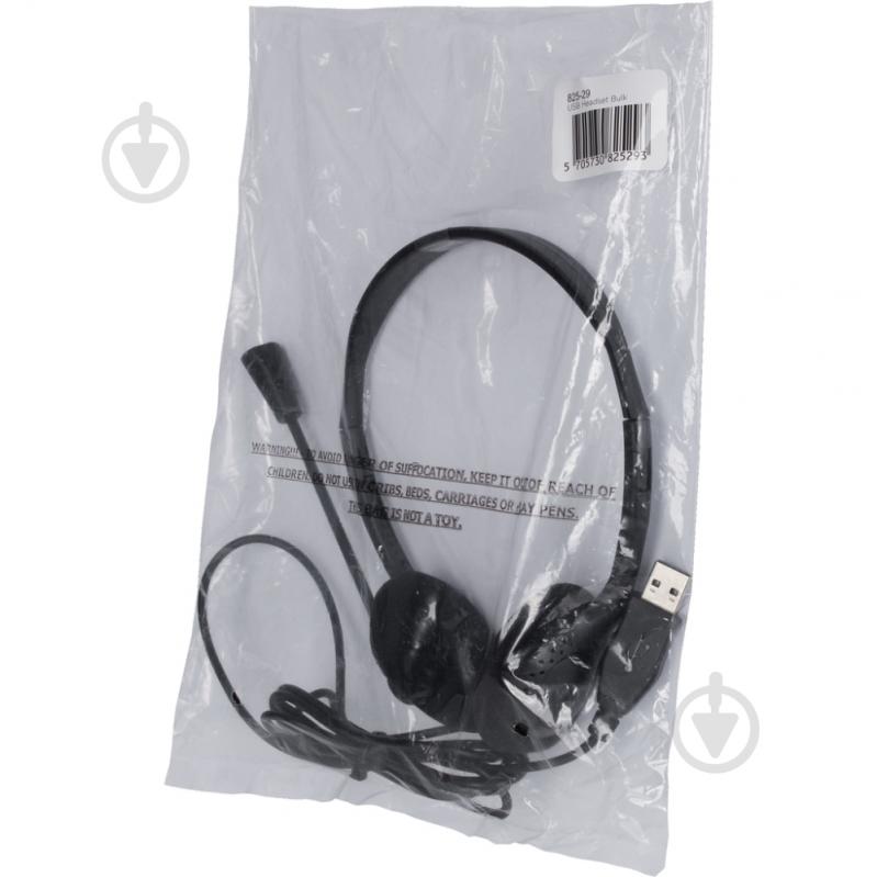 Гарнитура Sandberg USB Headset black (825-29) - фото 3 Гарнитура Sandberg USB Headset black (825-29) - фото 3