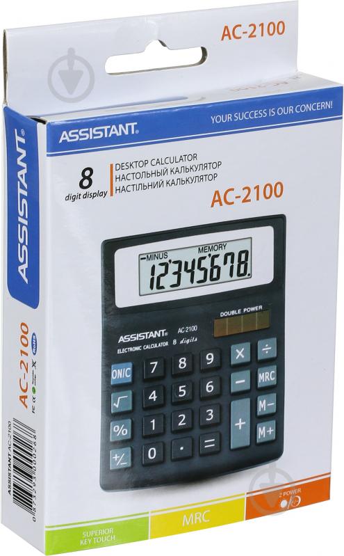 Калькулятор AC-2100 BK Assistant - фото 3