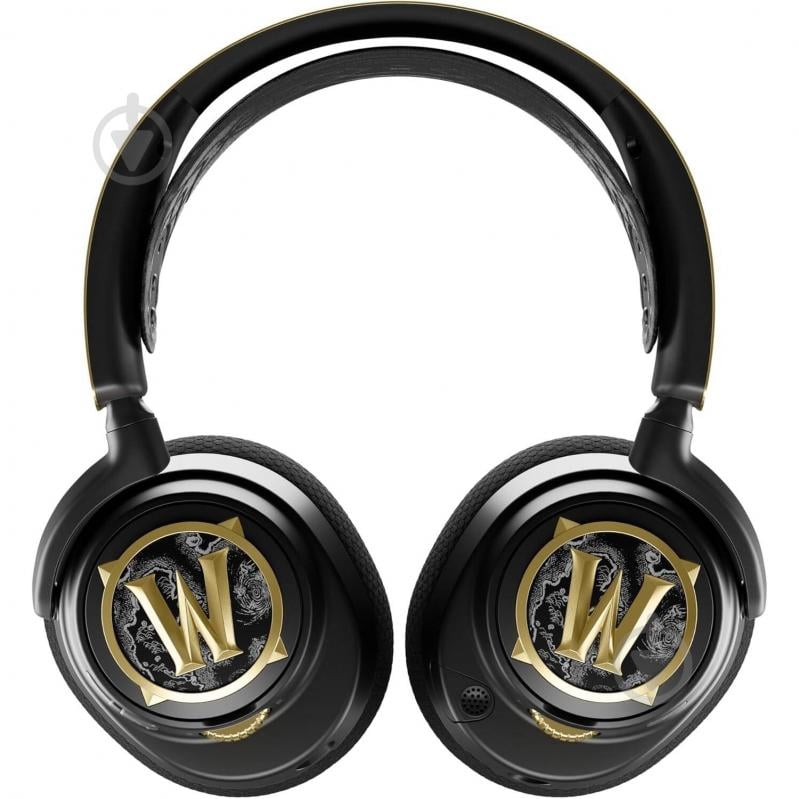 Гарнітура ігрова SteelSeries Arctis Nova 7 World of Warcraft Edition black/gold (61558) - фото 2 Гарнітура ігрова SteelSeries Arctis Nova 7 World of Warcraft Edition black/gold (61558) - фото 2