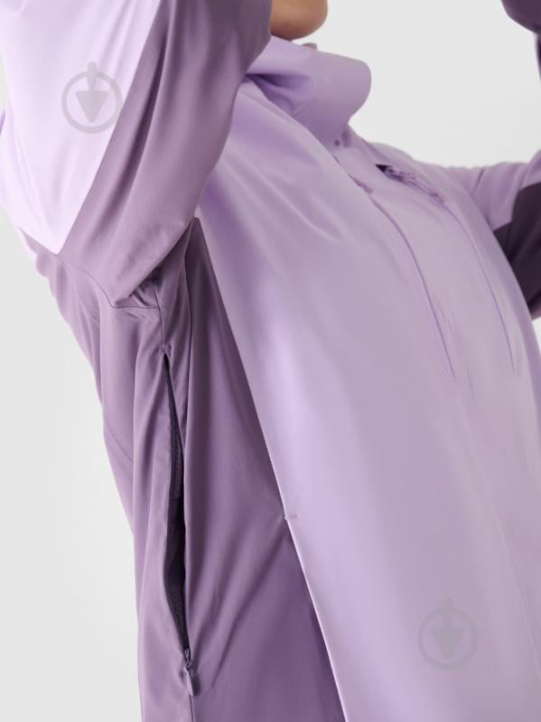 Куртка женская зимняя 4F TECHNICAL JACKET F593 4FWAW24TTJAF593-52S р.M фиолетовая - фото 10 Куртка женская зимняя 4F TECHNICAL JACKET F593 4FWAW24TTJAF593-52S р.M фиолетовая - фото 10