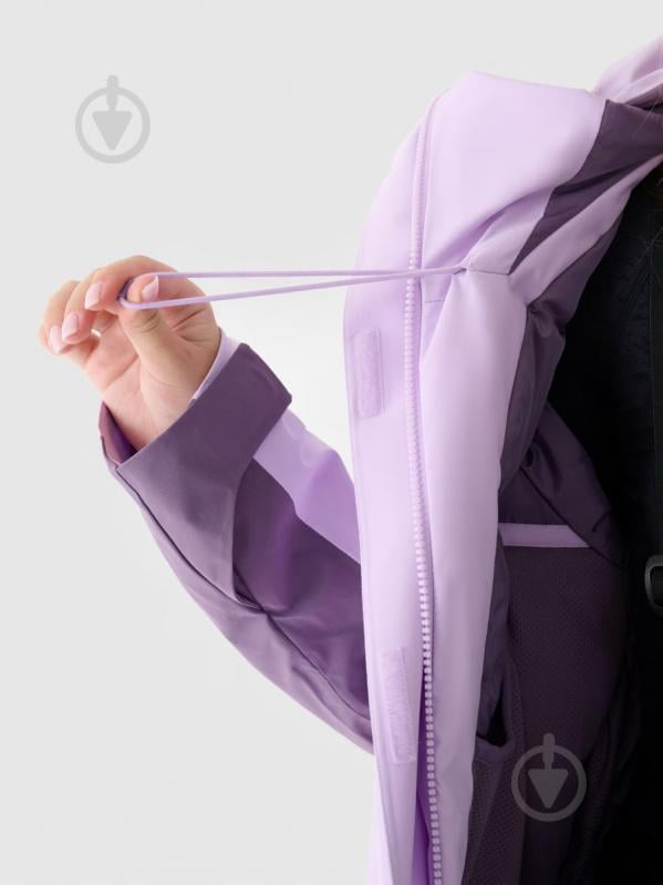 Куртка женская зимняя 4F TECHNICAL JACKET F593 4FWAW24TTJAF593-52S р.M фиолетовая - фото 17 Куртка женская зимняя 4F TECHNICAL JACKET F593 4FWAW24TTJAF593-52S р.M фиолетовая - фото 17