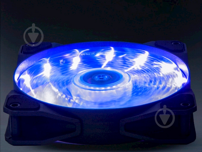 Вентилятор Frime Iris 15LED Blue (FLF-HB120B15 BULK) - фото 2