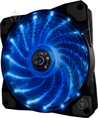 Вентилятор Frime Iris 15LED Blue (FLF-HB120B15 BULK) - фото 1