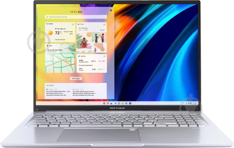 Ноутбук Asus VivoBook 16 X1605ZA-MB316 16" (90NB0ZA2-M00H60) transparent silver - фото 1