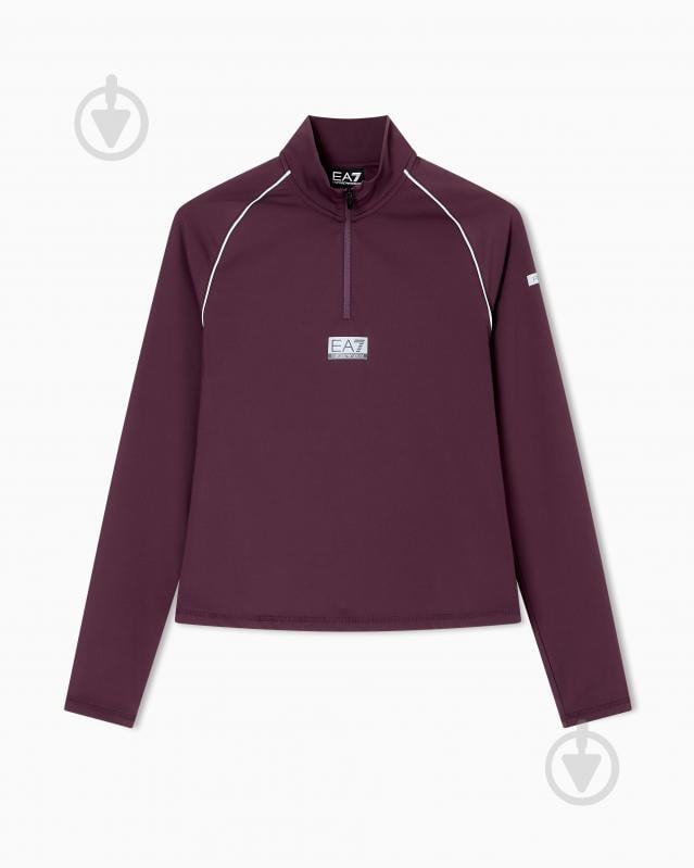 Джемпер EA7 FUROR7 W TEE LS HZ 7W000593-AF13534-UA202 р.S бордовый - фото 5