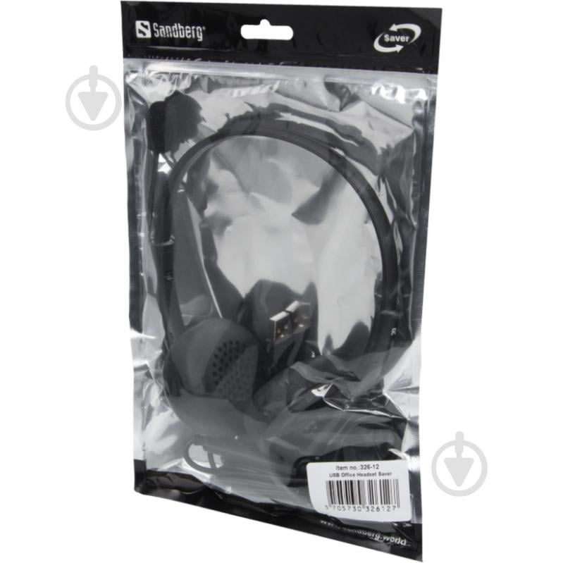 Гарнітура Sandberg Office Headset black (326-12) - фото 4