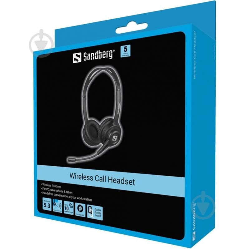 Bluetooth-гарнитура Sandberg Wireless Call Headset black (126-43) - фото 5