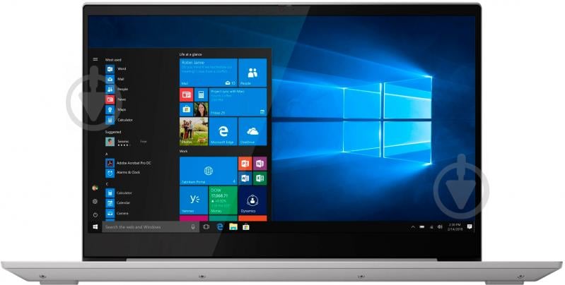 Ноутбук Lenovo IdeaPad S340-15IWL 15,6" (81N800YARA) platinum grey - фото 2