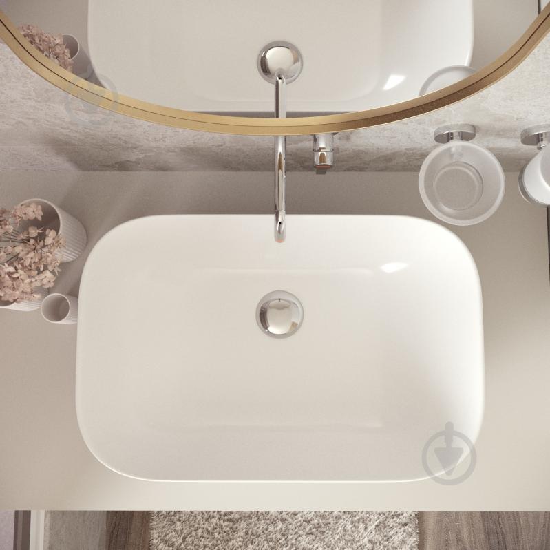 Умывальник Helmken 45450000 3 в 1: прямоугольный 50,5 см, с сифоном и донным клапаном Сlick-clack, черный матовый - фото 7 Умывальник Helmken 45450000 3 в 1: прямоугольный 50,5 см, с сифоном и донным клапаном Сlick-clack, черный матовый - фото 7