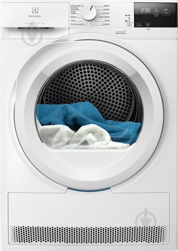 Сушильная машина Electrolux EW6D28CWU - фото 1 Сушильная машина Electrolux EW6D28CWU - фото 1