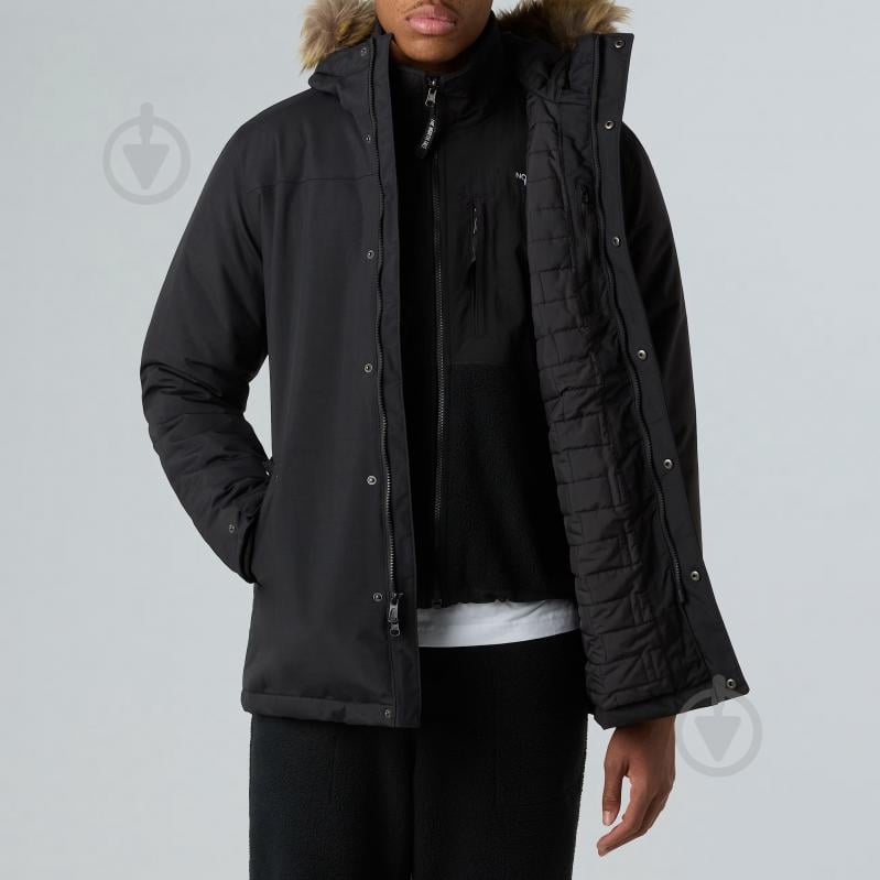 Куртка чоловіча зимова THE NORTH FACE M ZANECK JACKET NF0A4M8HKX71 р.L чорна - фото 7