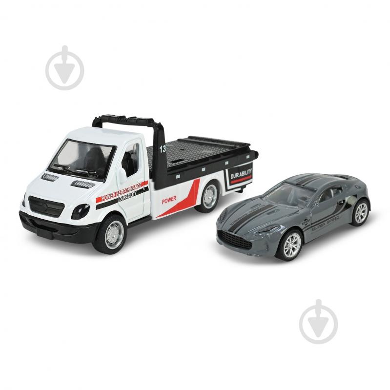 Игровой набор Автопром Эвакуатор и машинка 4823 - фото 7