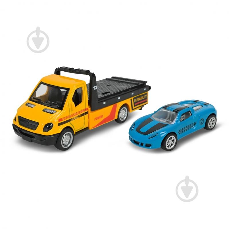 Игровой набор Автопром Эвакуатор и машинка 4823 - фото 4