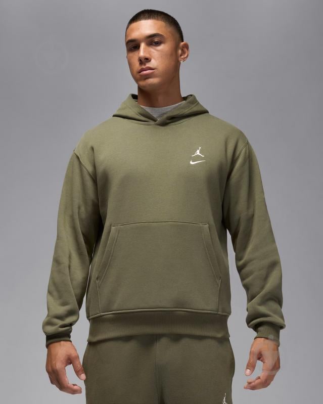 Джемпер Jordan M J BRK VARSITY PO HD BB II2593-222 р.2XL зелений - фото 1