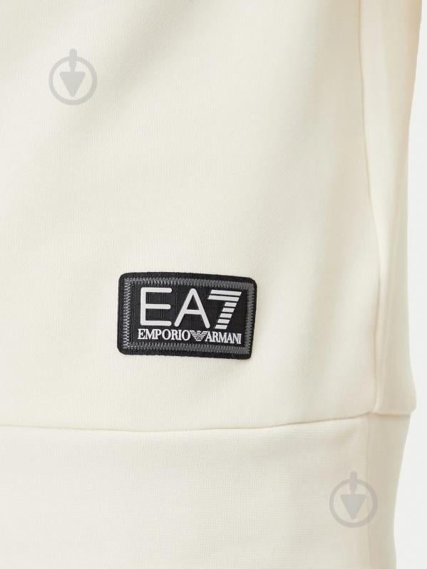 Джемпер EA7 LOGO SERIES M TAPE T-TOP HZ BR 7M000971-AF10377-U1105 р.L бежевый - фото 4