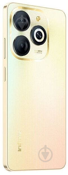 Смартфон Infinix Smart 8 4/64GB shinny gold (Smart 8 X6525 4/64GB Shiny Gold) - фото 3