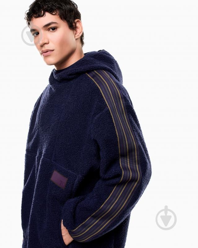 Джемпер EA7 TRAIN 7.0 U HOODIE RN PL TEDDY 7X000211-AF18559-UB114 р.L синий - фото 3