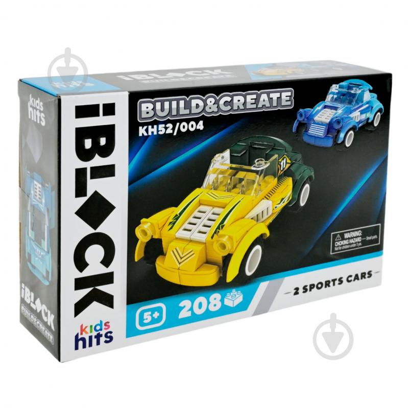 Конструктор Iblock Kids hits JUNIOR Мегакары KH52/004 - фото 4