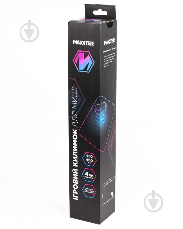 Коврик для мышки Maxxter 450 x 400мм, Teflon+Rubber+Lock edge, 4 мм (MMP-PROT-L) - фото 6