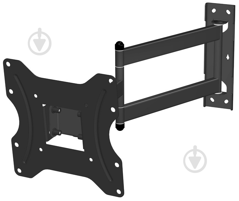 Кріплення для телевізора Expert E20S4 поворотно-похилі 19"-43" чорний - фото 9