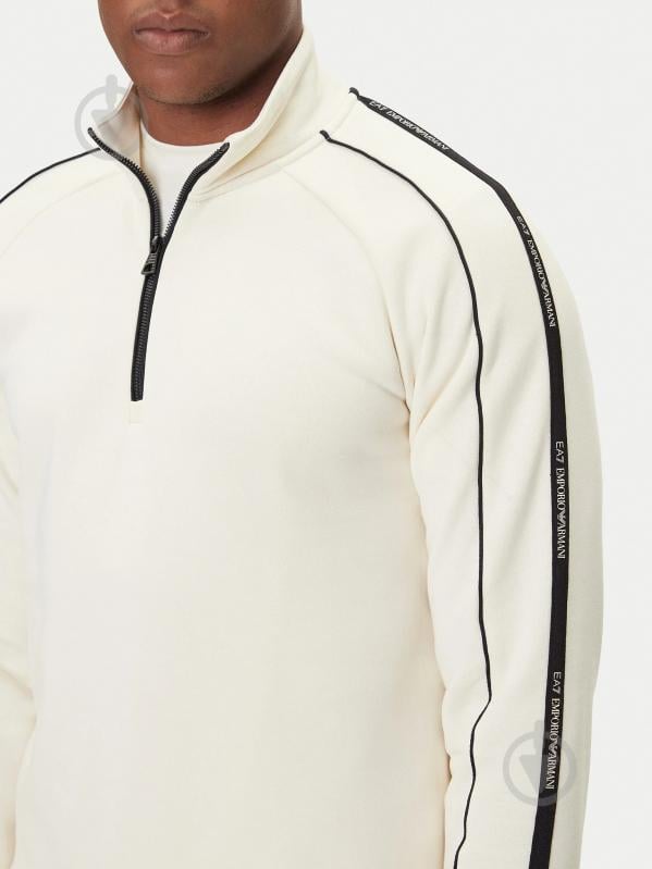 Джемпер EA7 LOGO SERIES M TAPE T-TOP HZ BR 7M000971-AF10377-U1105 р.M бежевий - фото 3 Джемпер EA7 LOGO SERIES M TAPE T-TOP HZ BR 7M000971-AF10377-U1105 р.M бежевий - фото 3