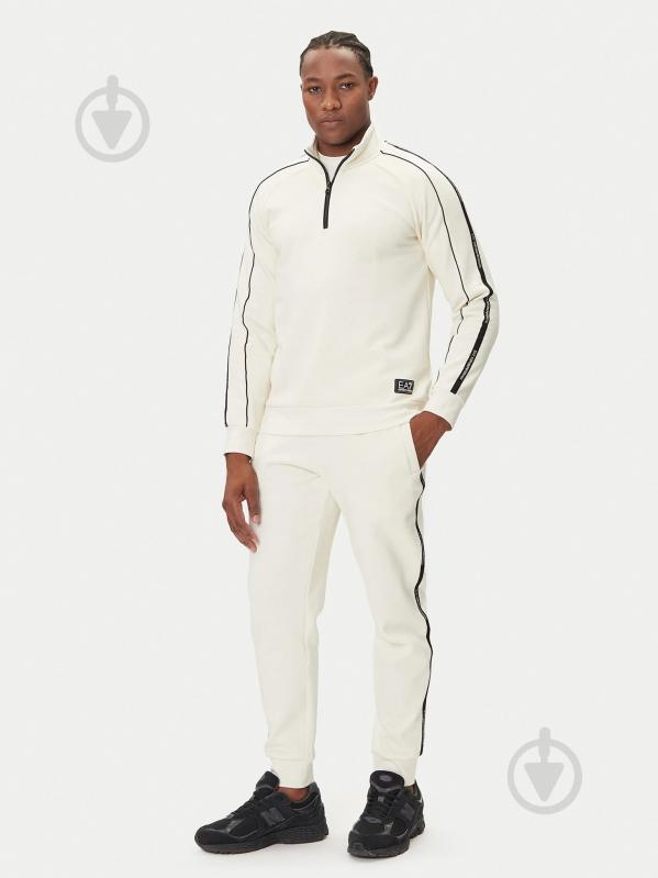 Джемпер EA7 LOGO SERIES M TAPE T-TOP HZ BR 7M000971-AF10377-U1105 р.M бежевий - фото 5 Джемпер EA7 LOGO SERIES M TAPE T-TOP HZ BR 7M000971-AF10377-U1105 р.M бежевий - фото 5