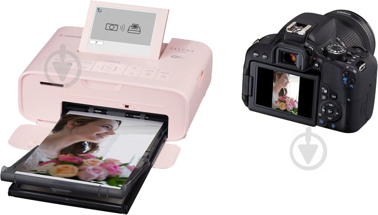 Портативний принтер Canon SELPHY CP-1300 Pink (2236C011) - фото 6