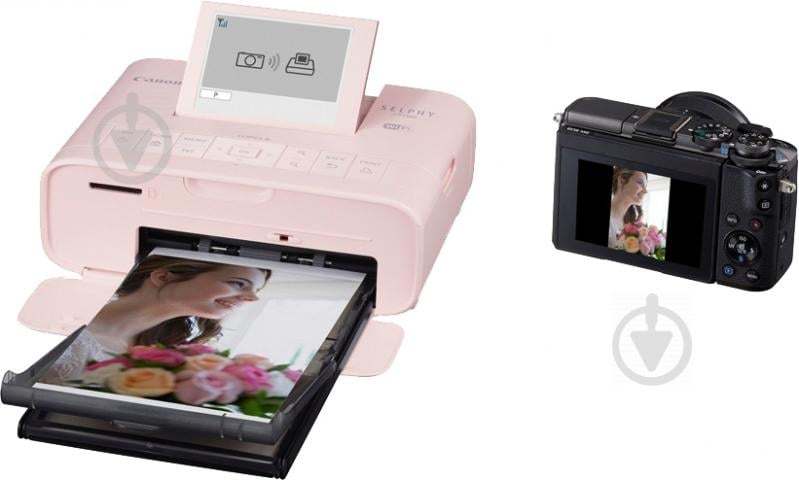 Портативний принтер Canon SELPHY CP-1300 Pink (2236C011) - фото 7