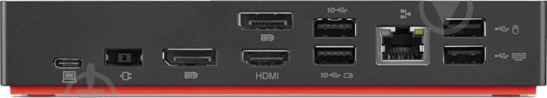 Док-станція Lenovo ThinkPad USB-C Dock Gen 2 black (40AS0090EU) - фото 4