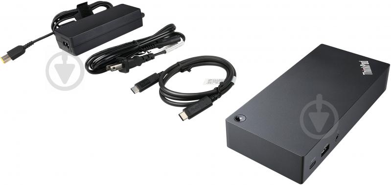 Док-станция Lenovo ThinkPad USB-C Dock Gen 2 black (40AS0090EU) - фото 5