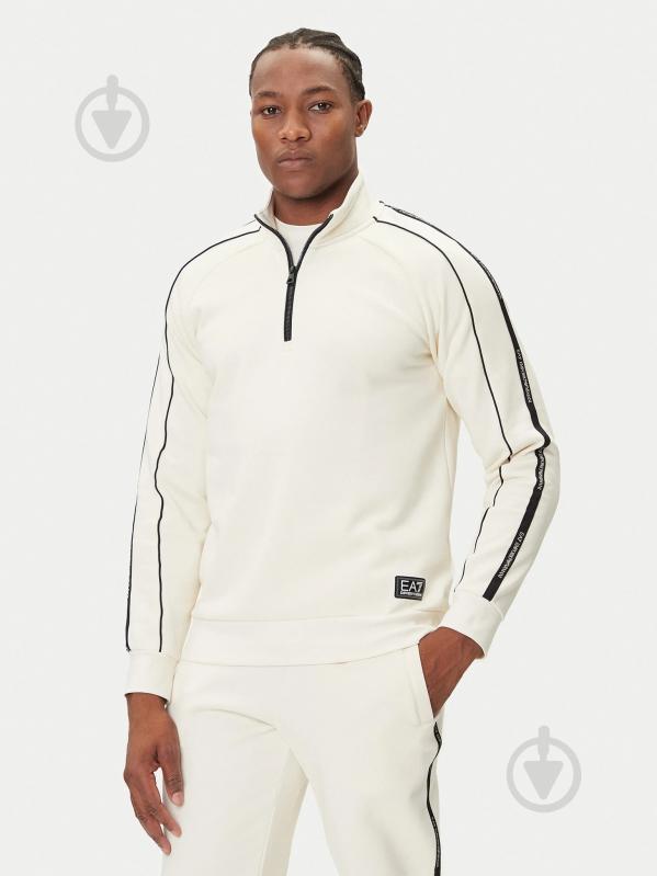 Джемпер EA7 LOGO SERIES M TAPE T-TOP HZ BR 7M000971-AF10377-U1105 р.S бежевый - фото 1 Джемпер EA7 LOGO SERIES M TAPE T-TOP HZ BR 7M000971-AF10377-U1105 р.S бежевый - фото 1