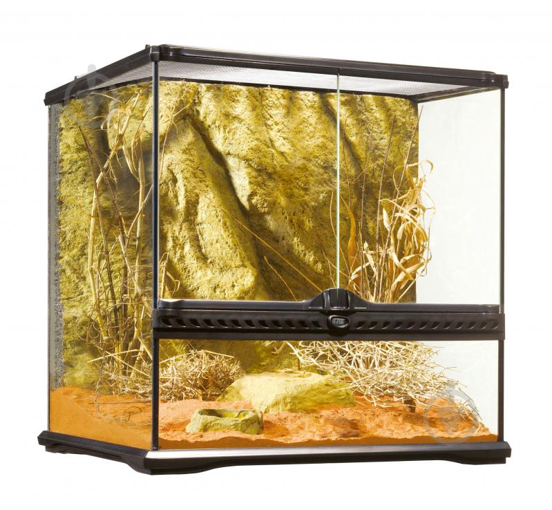 Террариум ExoTerra Natural Terrarium Glass 45x45x45 см - фото 2