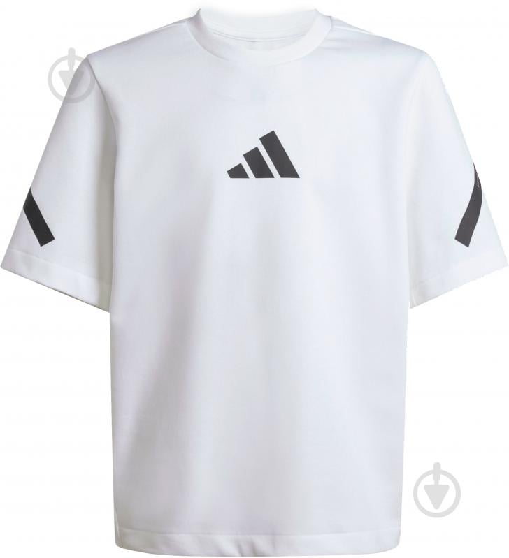 Футболка Adidas J ZNE TEE JJ4144 р.140 белый - фото 6