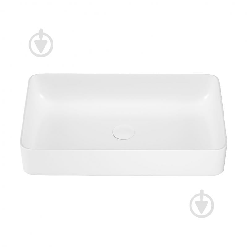 Умывальник Helmken 48760000 прямоугольный 60 см, белый - фото 1 Умывальник Helmken 48760000 прямоугольный 60 см, белый - фото 1