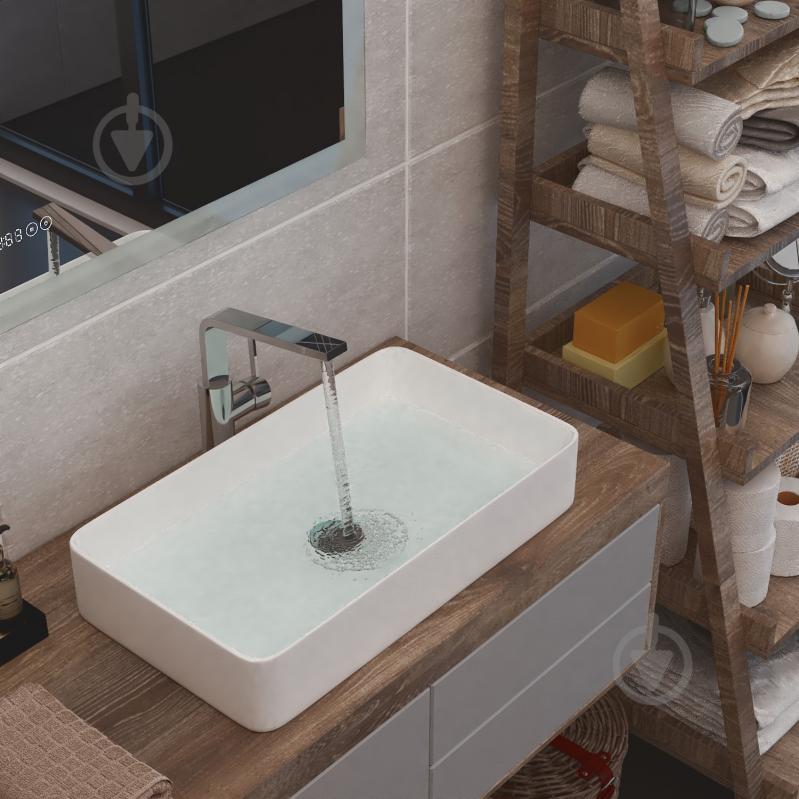 Умывальник Helmken 48760000 прямоугольный 60 см, белый - фото 8 Умывальник Helmken 48760000 прямоугольный 60 см, белый - фото 8