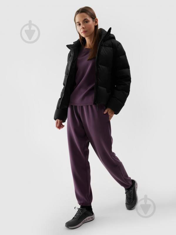 Пуховик жіночий зимовий 4F DOWN JACKET F481 4FWAW24TDJAF481-20S р.M чорний - фото 7