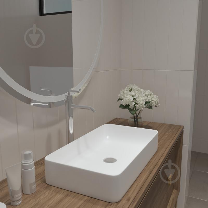 Умывальник Helmken 48760000 2 в 1: прямоугольный 60 см с донным клапаном Сlick-clack, черный матовый - фото 13 Умывальник Helmken 48760000 2 в 1: прямоугольный 60 см с донным клапаном Сlick-clack, черный матовый - фото 13