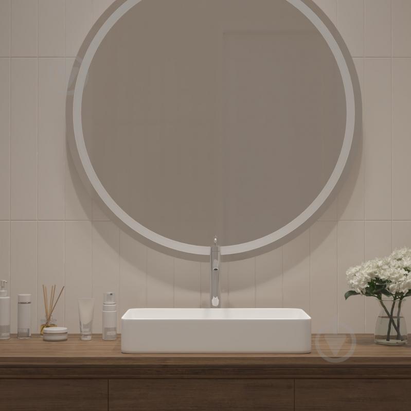 Умывальник Helmken 48760000 3 в 1: прямоугольный 60 см, с сифоном и донным клапаном Сlick-clack, хром - фото 9