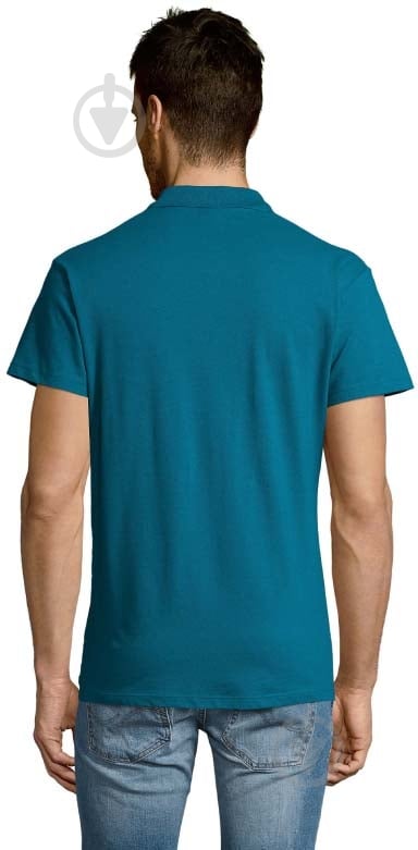 Поло Sol's Summer Ii 11342235 р.S бирюзовый - фото 2 Поло Sol's Summer Ii 11342235 р.S бирюзовый - фото 2