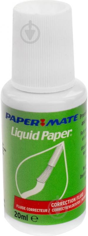 Коректор 20 мл LIQUID PAPER S0900111 Paper Mate - фото 1