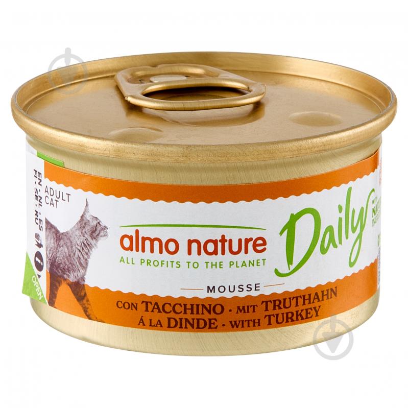 Консерва Almo Nature Daily Menu Cat с индейкой 85 г - фото 1