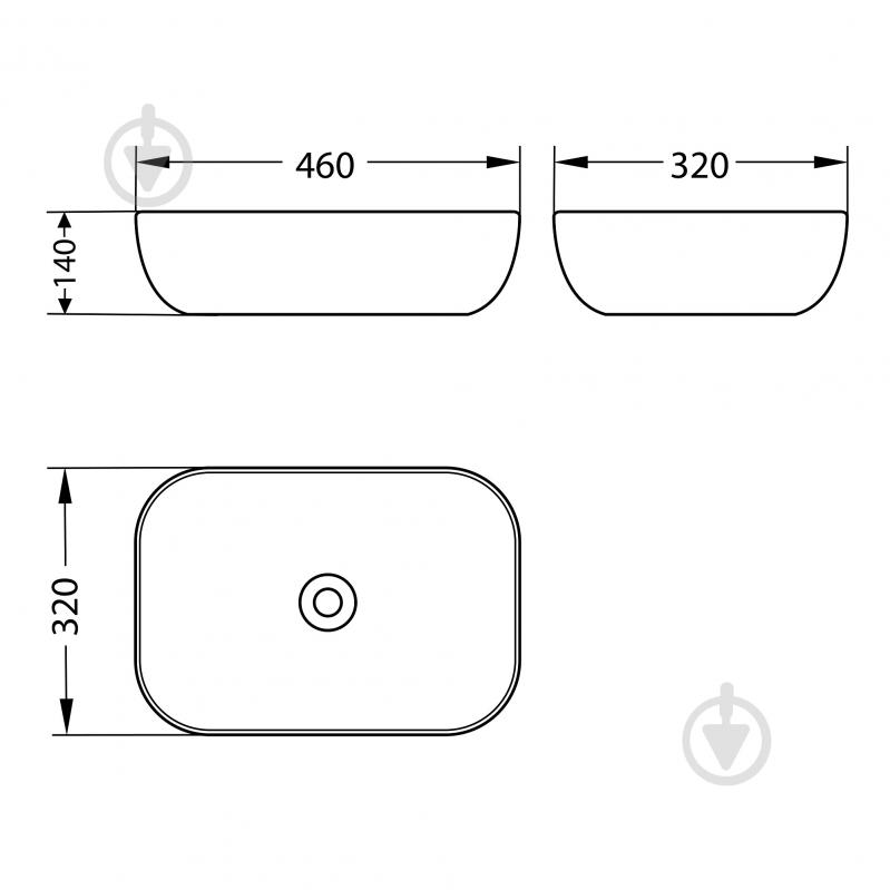 Умивальник Helmken 49346000 2 в 1: прямокутний 46 см із донним клапаном Сlick-clack, хром - фото 5 Умивальник Helmken 49346000 2 в 1: прямокутний 46 см із донним клапаном Сlick-clack, хром - фото 5