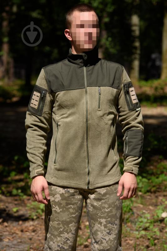 Кофта Single Sword Soldier тактическая р.XL olive - фото 4