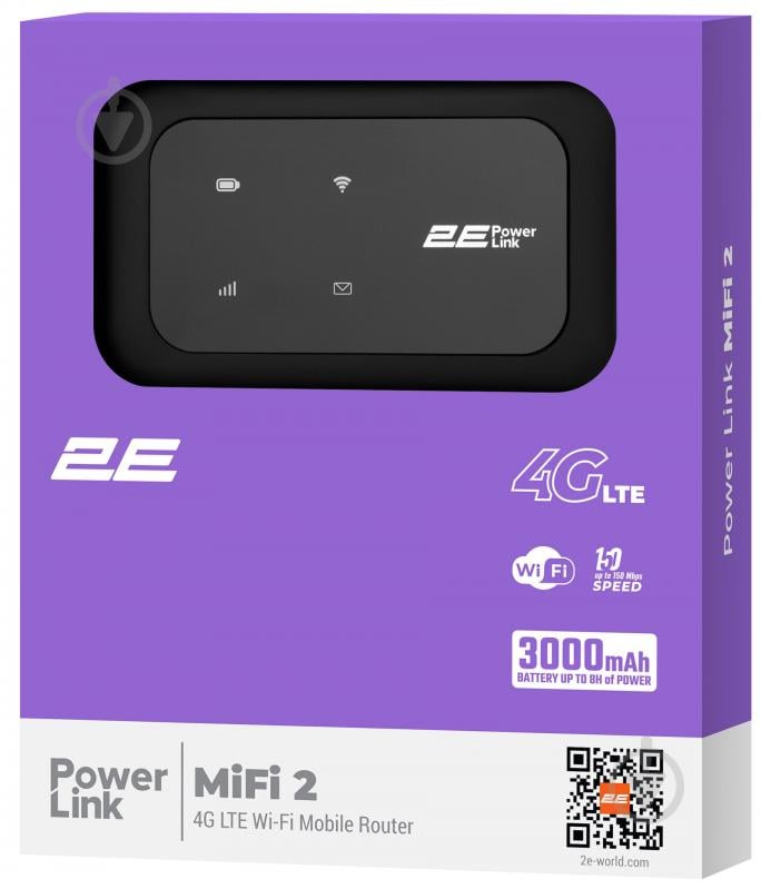 Маршрутизатор 2E PowerLink N150 LTE 3000mAh (794300866717) - фото 8