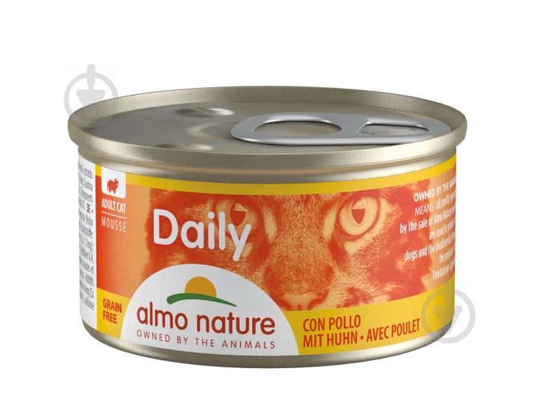 Консерва Almo Nature Daily Menu Cat з куркою 85 г - фото 1